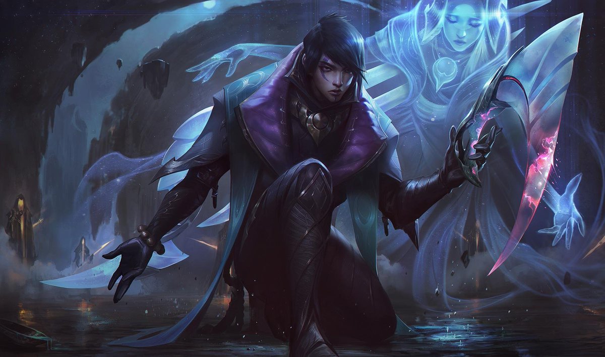 Spideraxe30's tweet photo. New champion reveal, Aphelios, the Weapon of the Faithful https://t.co/Nh878v1C3z https://t.co/0sFWFoRPJY