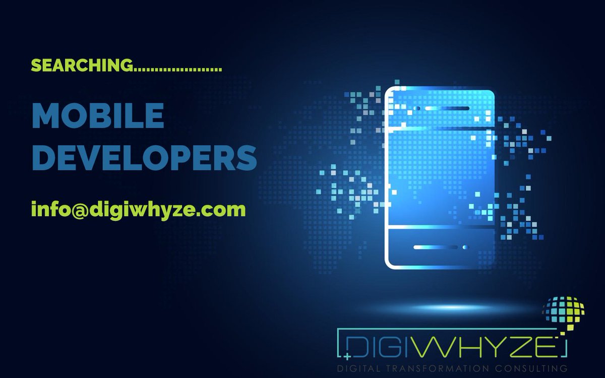 DigiWhyze's tweet photo. Join our Incubator and be part of something great. We're looking for experienced Hybrid Mobile Developers. Click on the link below for more or contact info@digiwhyze.com 

https://t.co/7SXx6MtV8j

#MobileDev #MobileAppDevelopment #innovation https://t.co/Dv40krbmVe