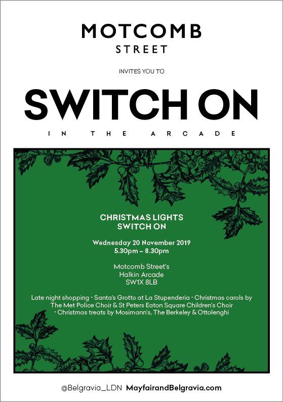 Tomorrow evening, the Christmas lights of Motcomb Street shall be switched on! 
Late night shopping, Christmas carols... Come get festive and cheesy with us from 5:30pm tomorrow 20th November

#christmaslights #finecheeseco #christmascheer #Belgravia #motcombstreet