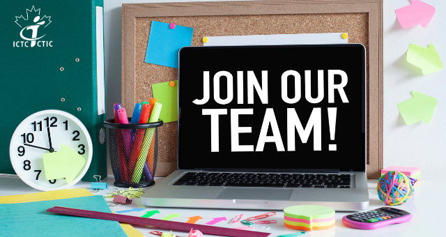 ICTC_CTIC's tweet photo. ICTC is #hiring! Check out https://t.co/SUzZPq46Tb and apply! #TeamLead #ProgramAdmin #Engagement #Outreach https://t.co/YJascj1ZqL