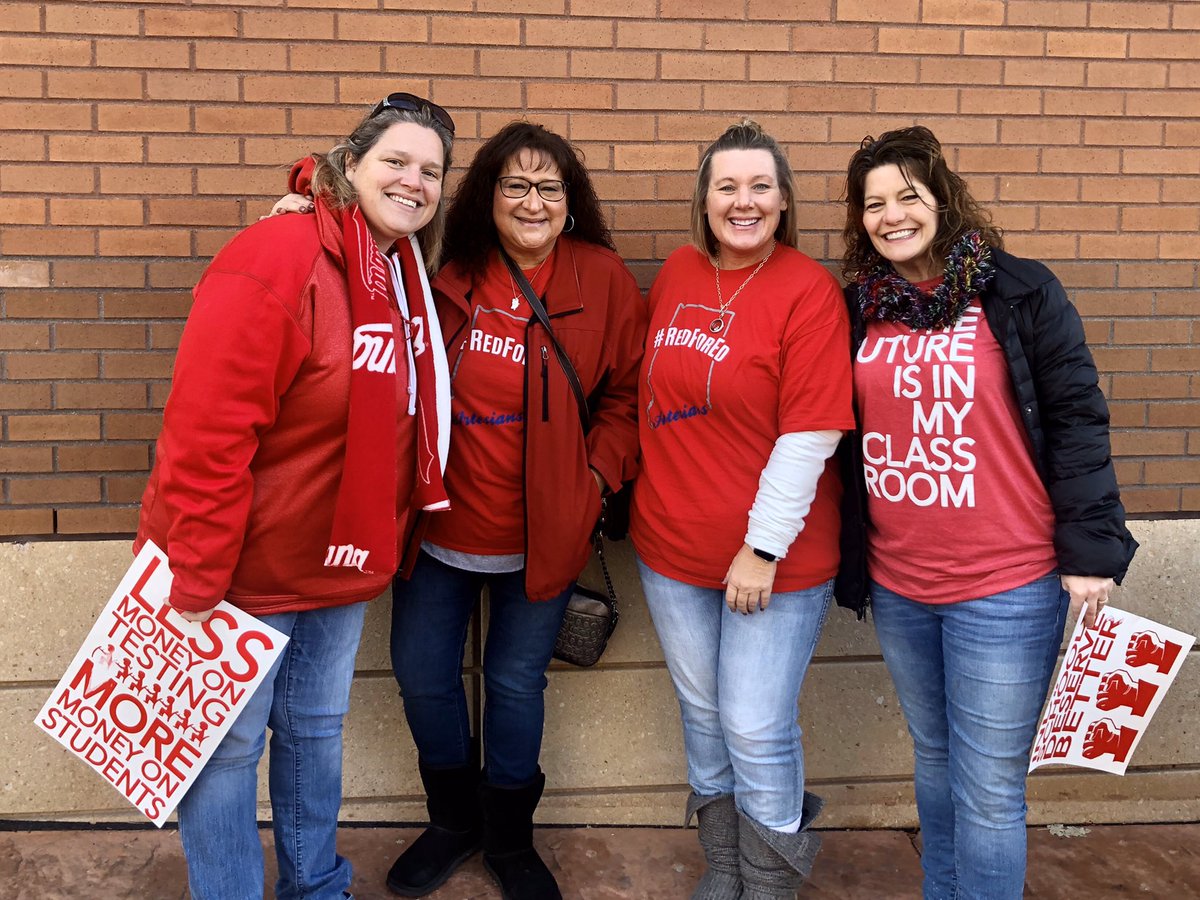 MartinsvilleCTA's tweet photo. We’re at the Statehouse! #RedForEd https://t.co/Om7BS4jZ0m
