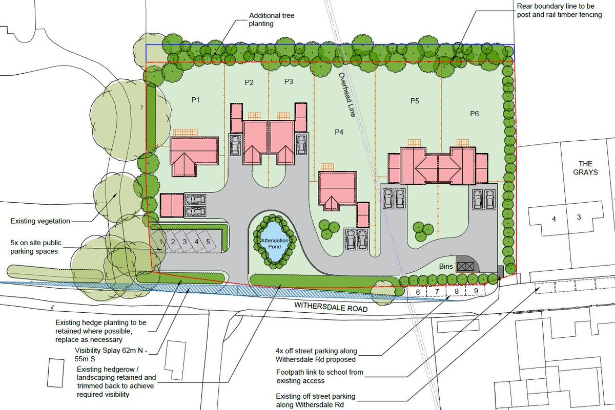 DurrantsBC's tweet photo. We are pleased to share our latest approval for outline permission for 6 dwellings in Mendham, Harleston. The scheme consists of a variety of detached and semi-detached dwellings integrating five public parking spaces to provide additional parking to the adjacent primary school. https://t.co/0LEILbsXZi