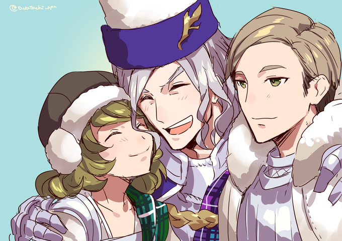 サージェスの人が良さそうな笑顔…めっちゃ守りたい……(守れるとは言ってない) まだウェズエット軍全然シナリオ出てきてないから性格わからないけど(幻影戦争の話です 