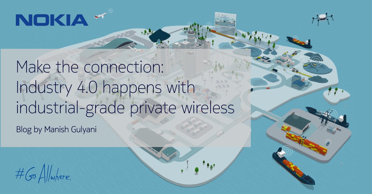 Digital transformation only works when everything is connected to everything else. Find out how to make the connection in <a href="/manishOttawa/">Manish Gulyani</a>'s latest blog. nokia.ly/2CTUWar #NowToNext #NokiaIAR #GoAllwhere