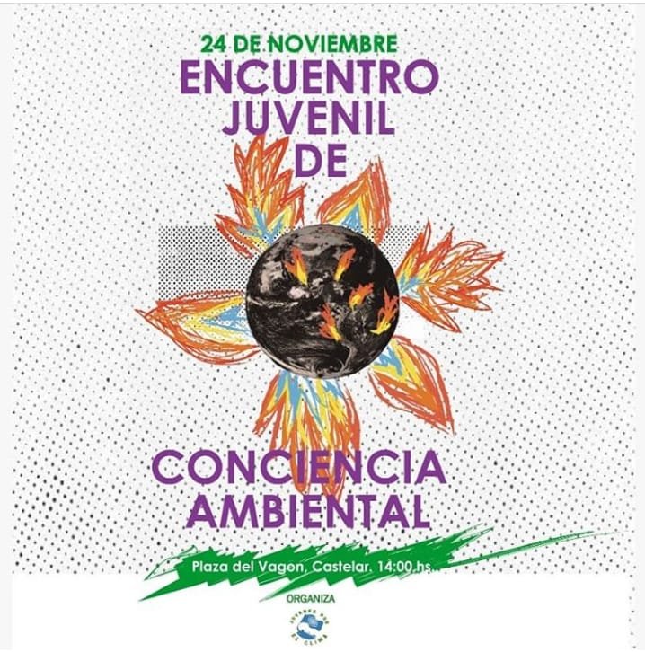 jovenesclimacon's tweet photo. Vení a participar del Encuentro Juvenil de Conciencia Ambiental que organizamos en Castelar! Compartí y difundí, que se vienen cosas muy copadas. https://t.co/ro9GlzLdKC