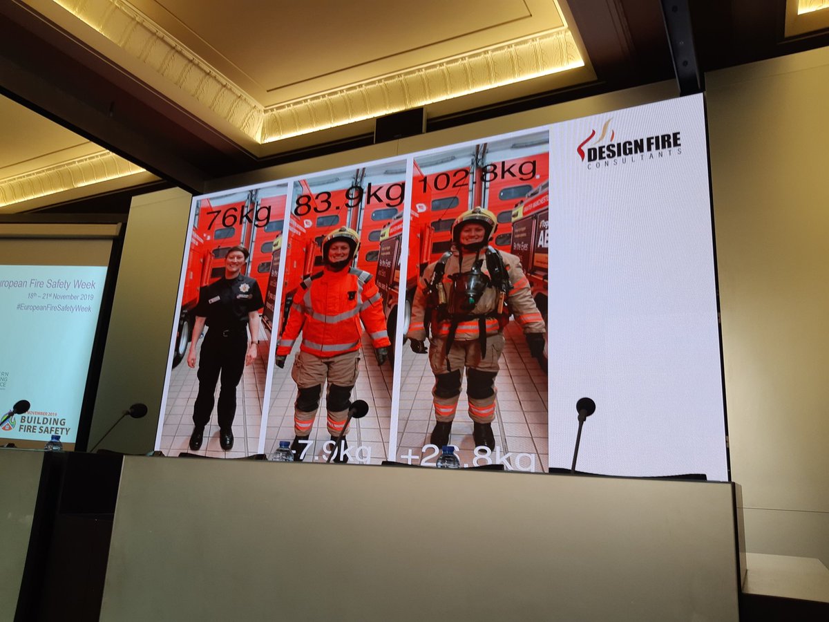 ModernBuildEU's tweet image. Great combination of operational firefighting and #firesafetyengineering experience from @merl_forrer to share info on the role and life of #Firefighters 🚒

#EuropeanFireSafetyWeek