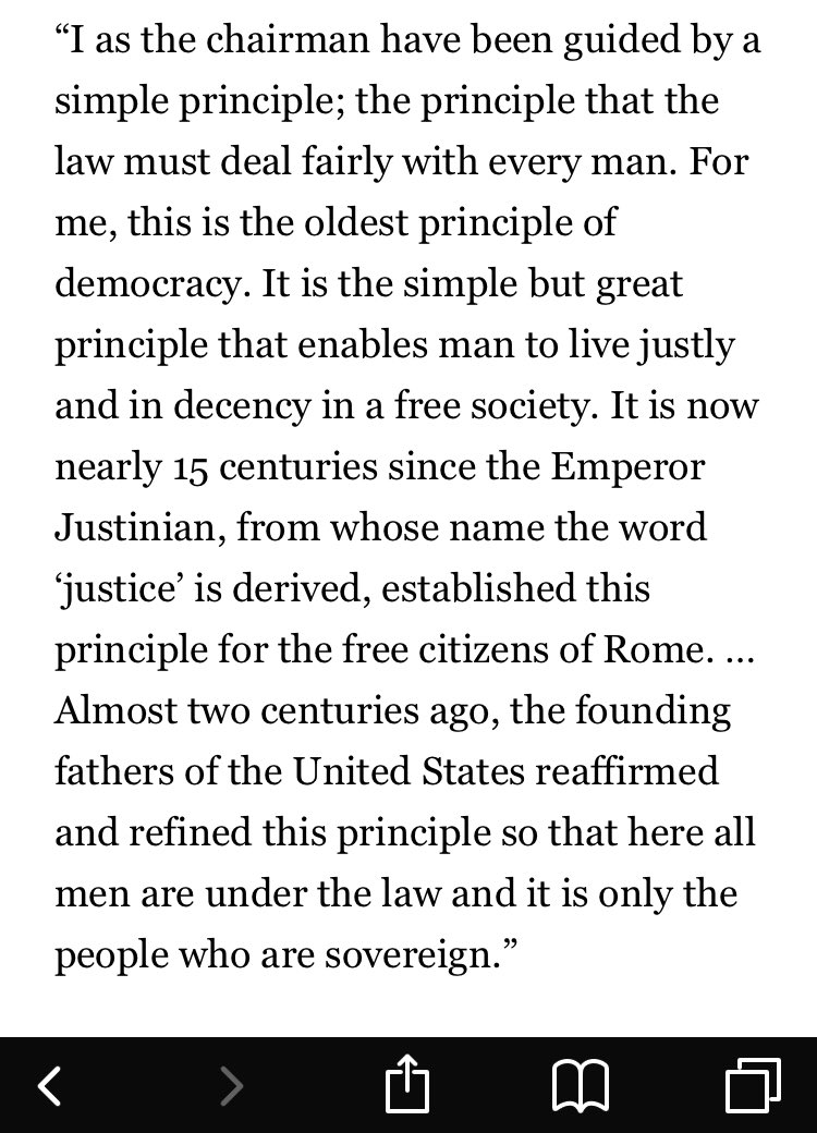 116thcongress's tweet photo. @PaintsNature @BenFerencz “The law must deal fairly with every man“. House Judiciary Committee chairman (Watergate Era) #PeterRodino. https://t.co/ttDm0xCfqP https://t.co/gob1gAgBp7