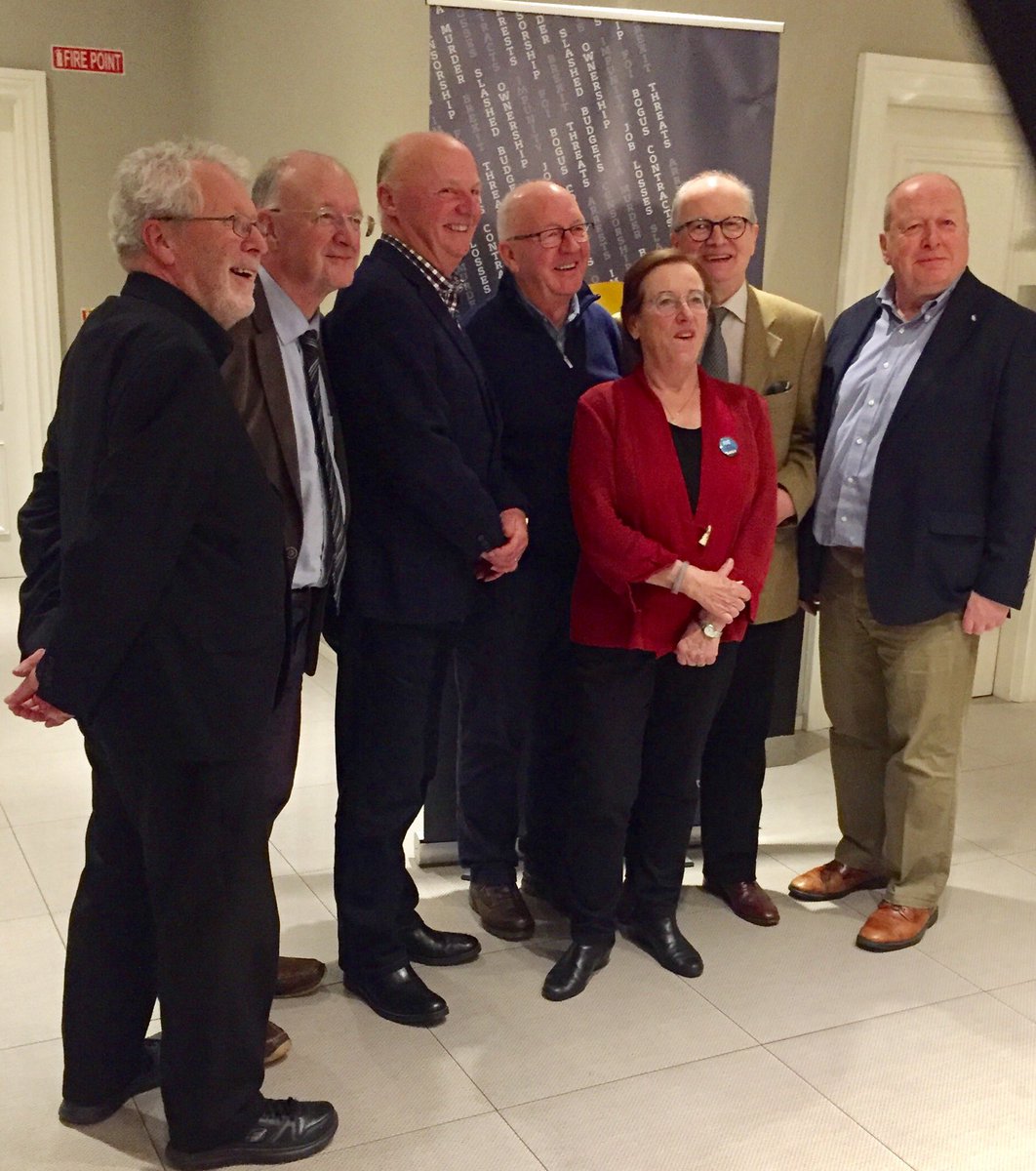 EwanCowley's tweet photo. My dad @MartinCowley3 with his @IrishTimes colleagues receiving Life Membership of @NUJDublin @CarolCoulter17 @DdeBreadun @NUJDublin @DublinNuj @EricLuke2 #kieranfagan #joebreen #michaelfoley https://t.co/nB3eWWYkKR