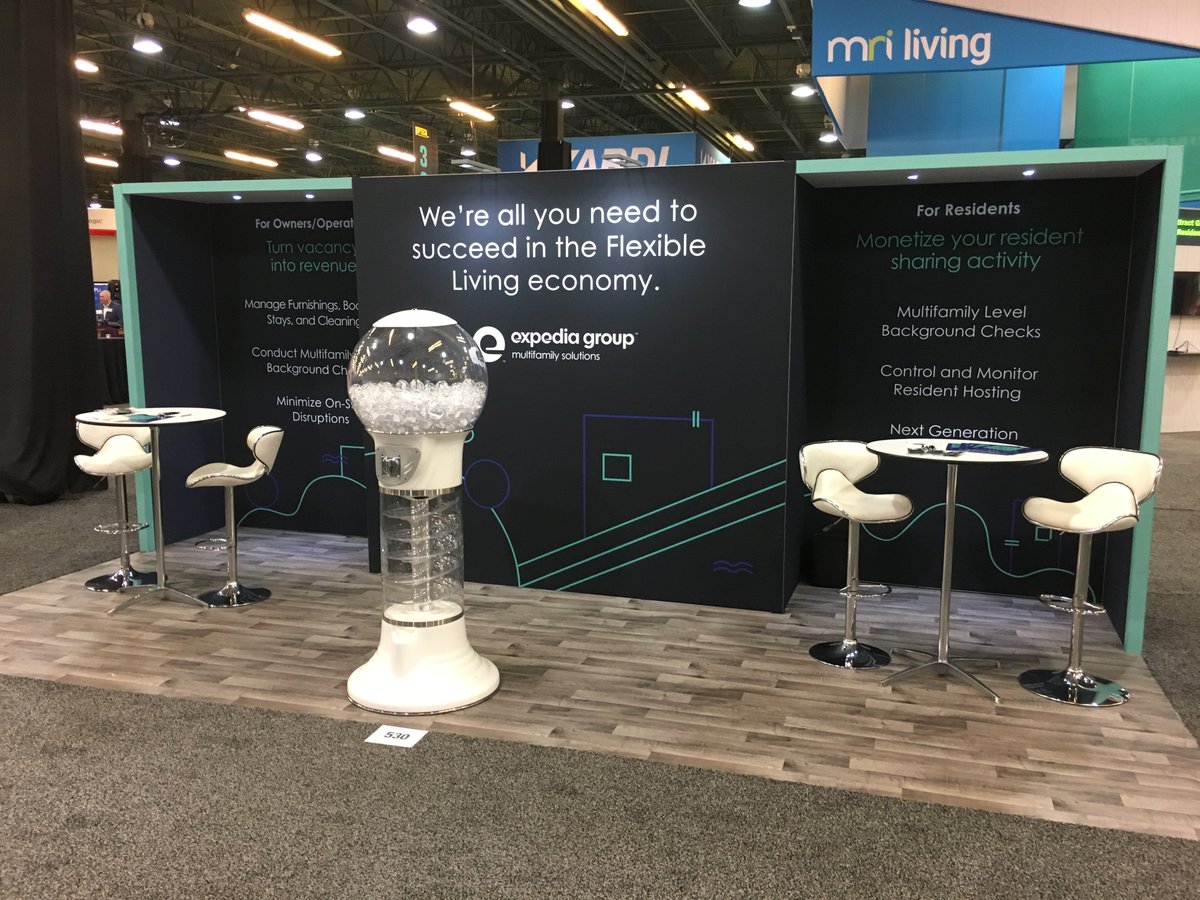 OPTECH provided the perfect opportunity for us to introduce the Flexible Living Platform to multifamily professionals. Many thanks to all that stopped by! <a href="/ApartmentWire/">NMHC</a> #OPTECH19