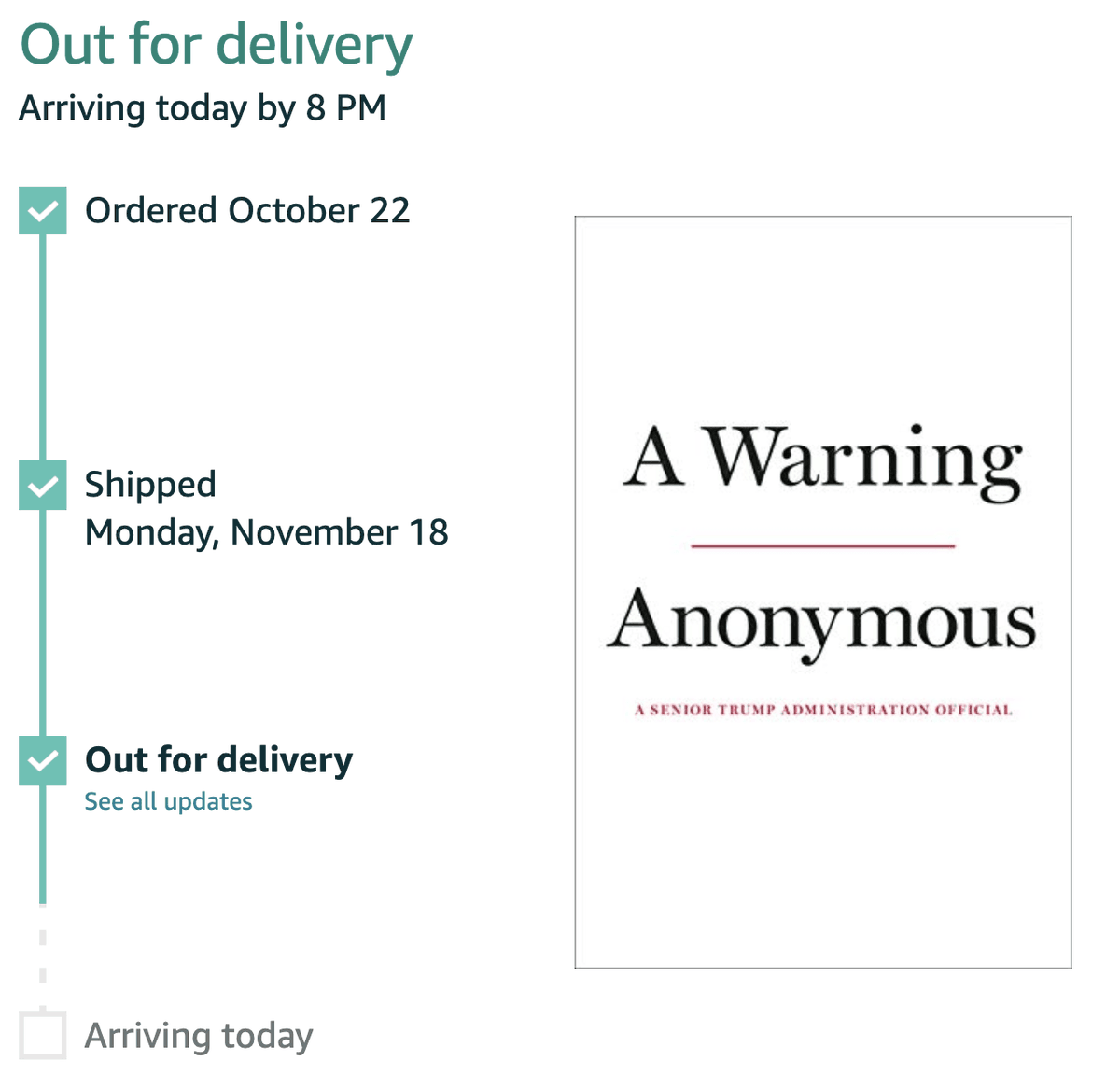 LisaSabinWilson's tweet image. Hello, beautiful.

Yes, I bought the hard copy.

#AWarning #Anonymous