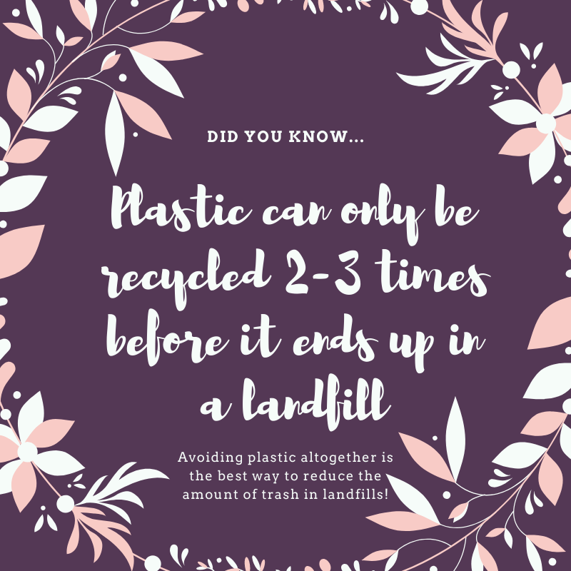You can help slow down #climatechange! Simple #plasticswaps are the best way to reduce trash in landfills.