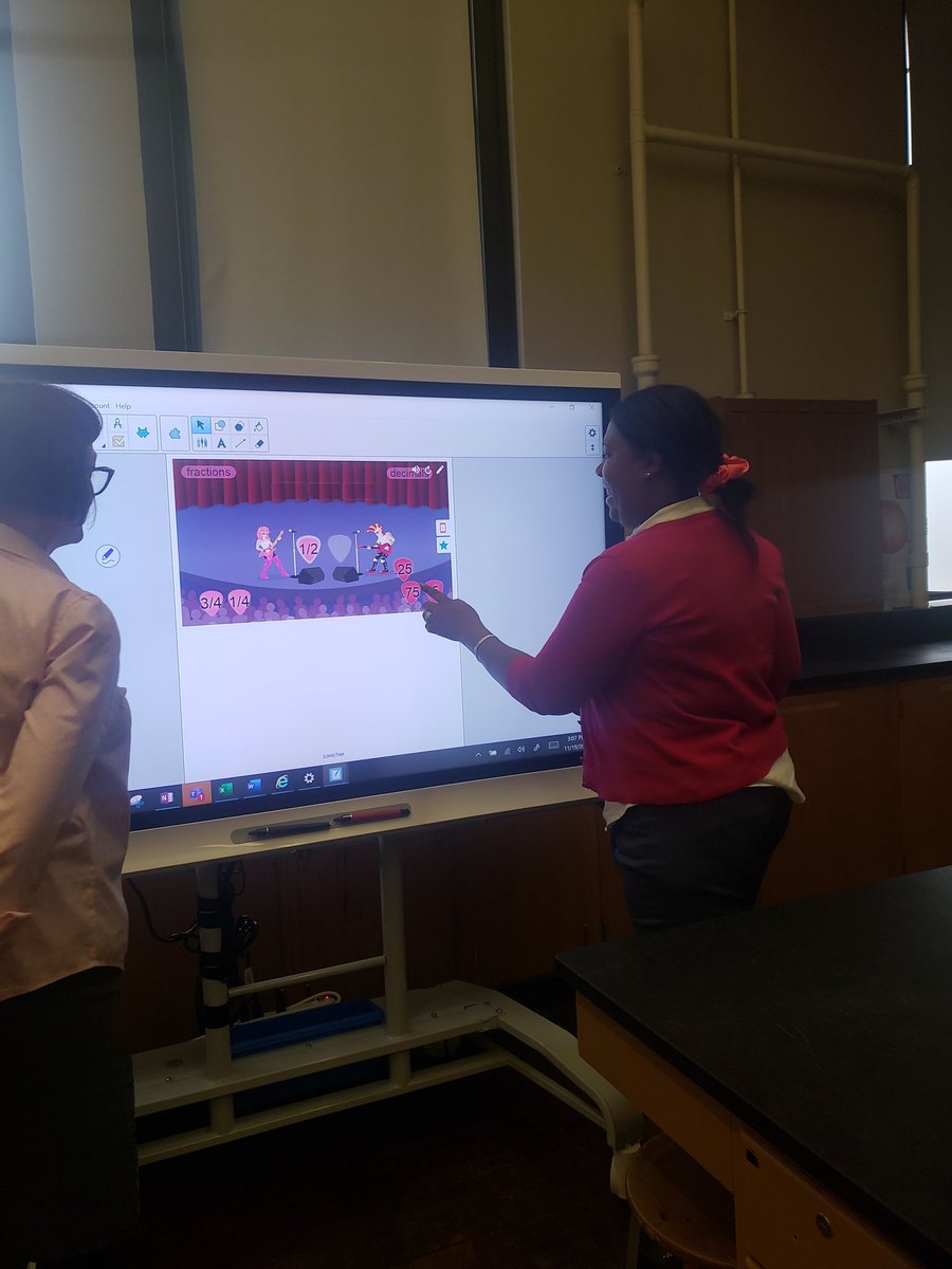 CjamesEducator's tweet photo. @diayoungwomen teachers are excited about casting to the SMART IFP's, gamifying lessons and annotating over curriculum! @ParadigmEnginr @cbaskinDPSCD @amurrayDPSCD @Detroitk12 #DPSCDtechintegrate #StudentsRise https://t.co/2TrA1QgyDn