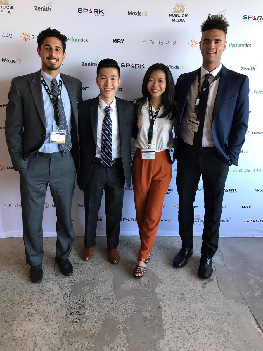 MaristEmployerR's tweet photo. Congrats to @Marist alum @meghan_lai (rust pants in middle) who participated in @PublicisMedia #MCTP2017 & #MCTP2018... and now is a junior copywriter at @RGA in Los Angeles..Proud of you!!! https://t.co/uGHdO3aTZ3