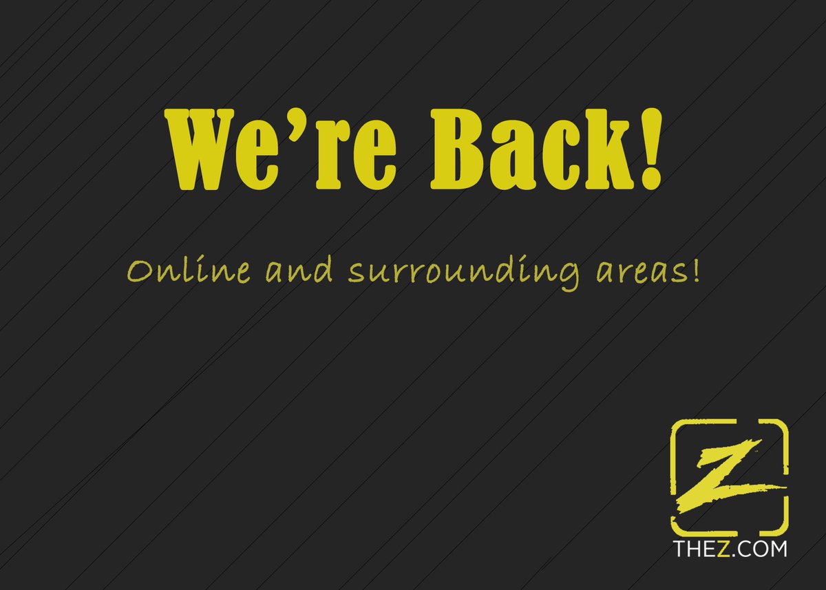 And we’re back, thanks to our engineer Trey! Y’all are the true ones for standing by as things got corrected! Charleston, Savannah, Greenville, the world, we’ve missed you!!