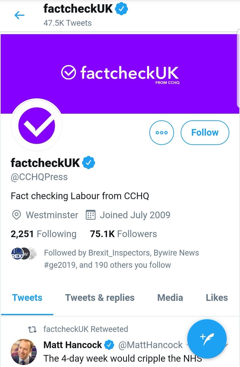 Otto_English's tweet image. The Conservative party HQ has changed its name to "Fact Check UK" for the duration of the #ITVDebate  - welcome to North Korea