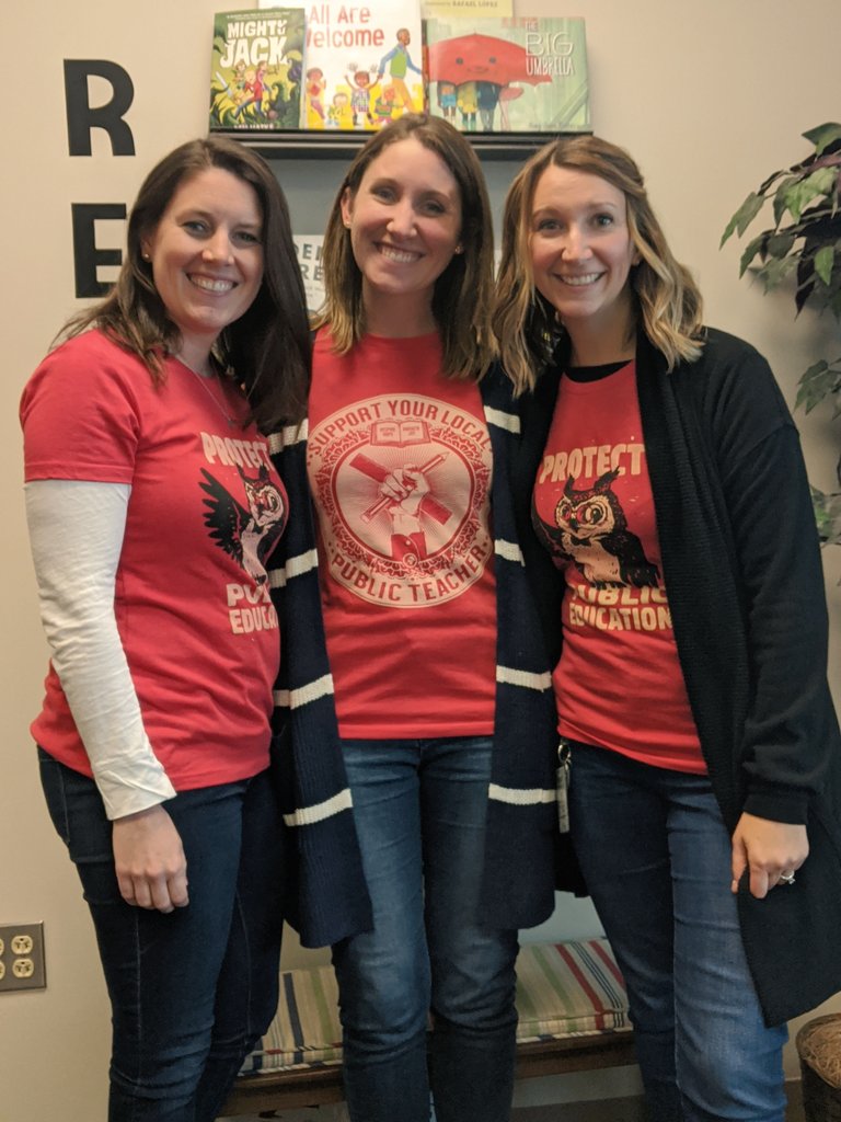 #RedforEd strong! The time is now!