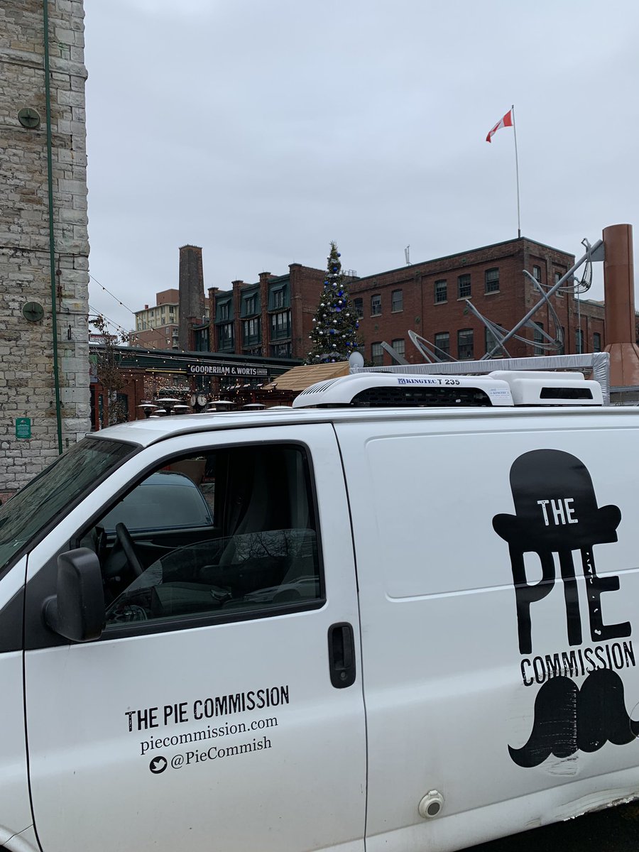 PieCommish's tweet photo. Guess who is THE Meat Pie Maker for the Distillery Christmas Market this year? Hint: they are Bloody Good Pies!  Find them at the Tourtiere Pie Hut! https://t.co/7oi8A0HVst