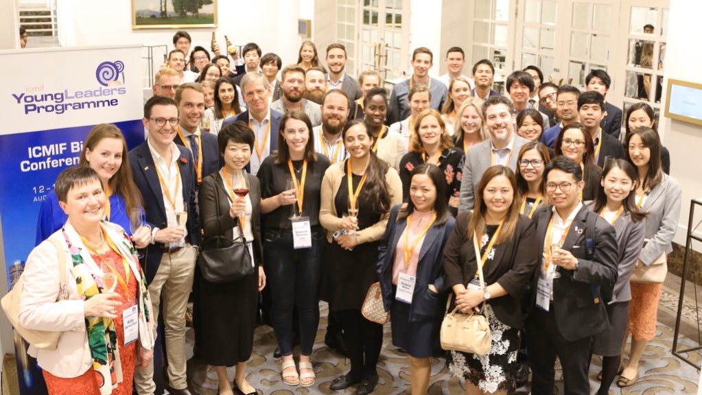 BenICMIF's tweet photo. The group of 50 #ICMIFYoungLeaders that participated on the 2nd Young Leaders Programme at last week's @ICMIF_Web Conference in Auckland 🇳🇿 Great week with the next generation of talent and future leaders of the global #mutual and #cooperative #insurance sector #ICMIFConf2019 https://t.co/s7Q5sqaU80