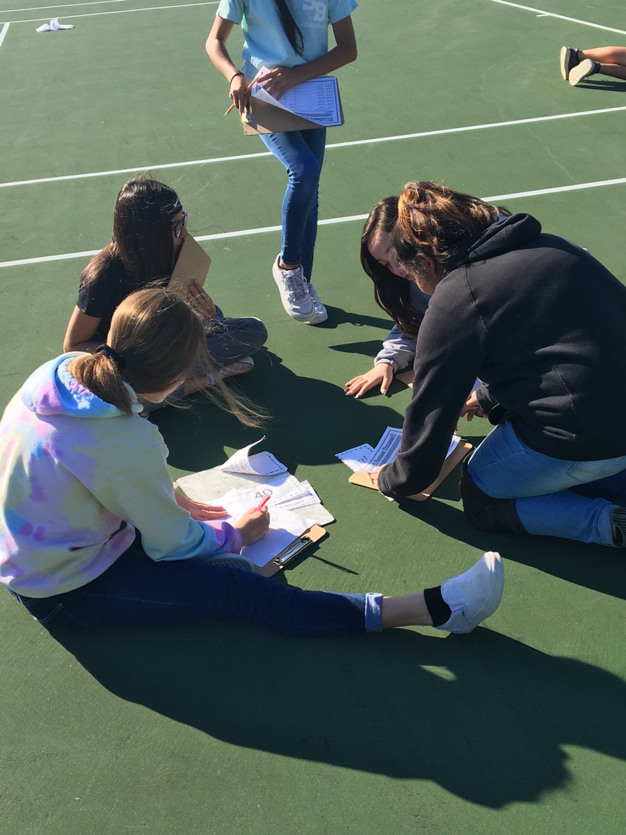 Mrs. Lewis took advantage of this beautiful day. Who wouldn’t love solving math problems outside? <a href="/DavissonDustin/">Dustin Davisson</a> <a href="/jonny2jacob1/">Steve Foster</a> @cperkinsMVMS @MVMSKillian