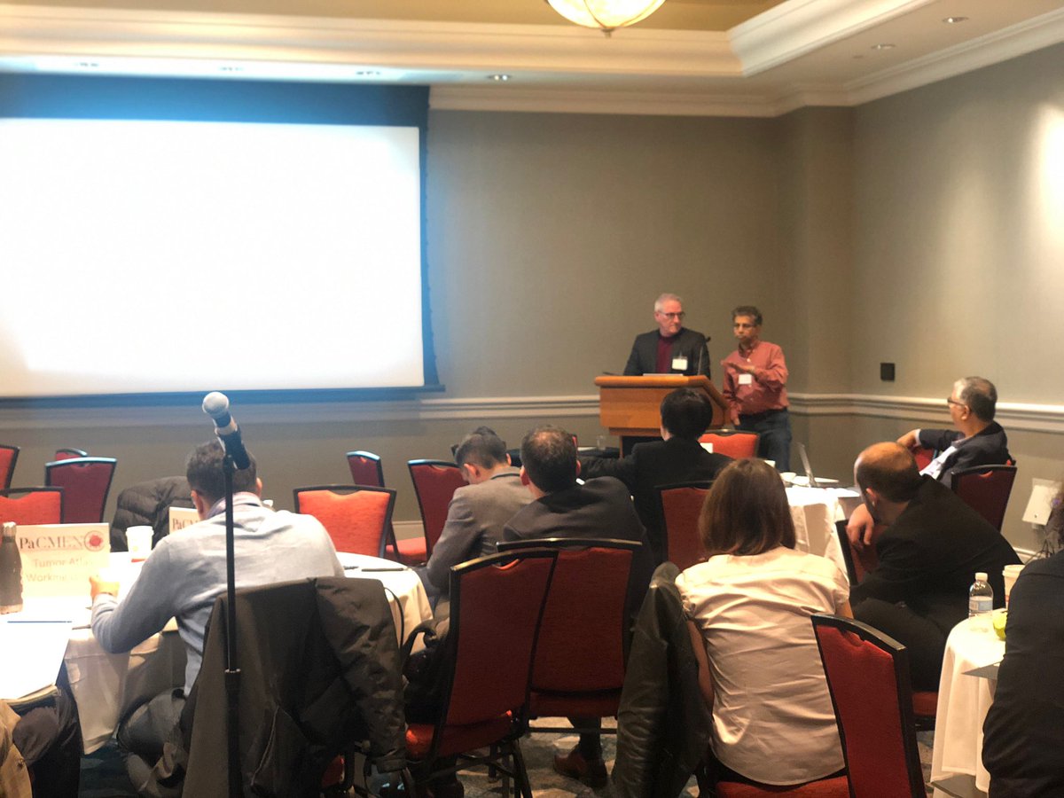 PacmenC's tweet photo. It’s time for the @PacmenC working groups to come together &amp; brainstorm ideas. The biospecimens &amp; biobank working group led by @HCCvPDAC &amp; @3dorganoid discuss the best practices for #PancreaticCancer organoids. #CMCM19 @IOTNmoonshot @NCIHTAN @NCICancerBio https://t.co/ILormPK9SI