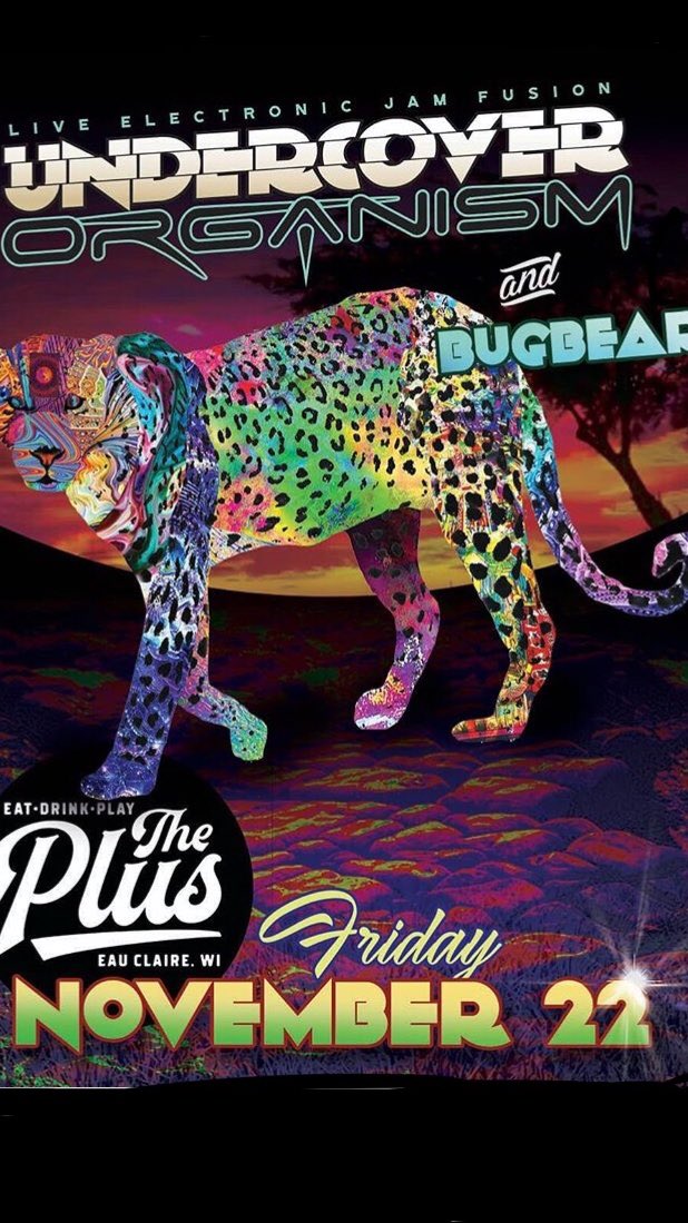 Undercover_Jams's tweet image. Minneapolis—&amp;gt;Eau Claire

Thursday and Friday!! Good times in store. Let’s RAGE!!
@Whiskey_MN #theplus @Splimit_  #karatechopsilence #bugbear 

#minneapolismusic #uweauclaire #minneapolis #eauclaire #minneapolismusicscene #minneapolismn #minneapolislivemusic #jamtronica #jammusic