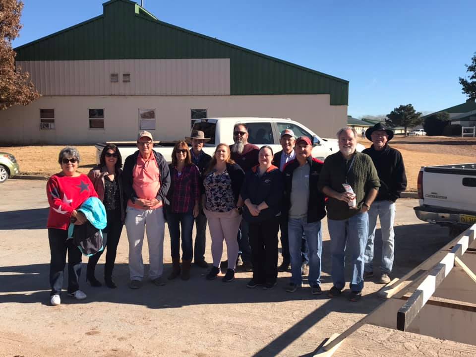 Happy to give these RP Racing Club members a tour of the Remington Park barn area and let them meet Spectactical, their horse in the club. Even got to pet him. If you missed today's tour and you're a club member, we're going to try this again soon. Stay tuned. Will let you know.