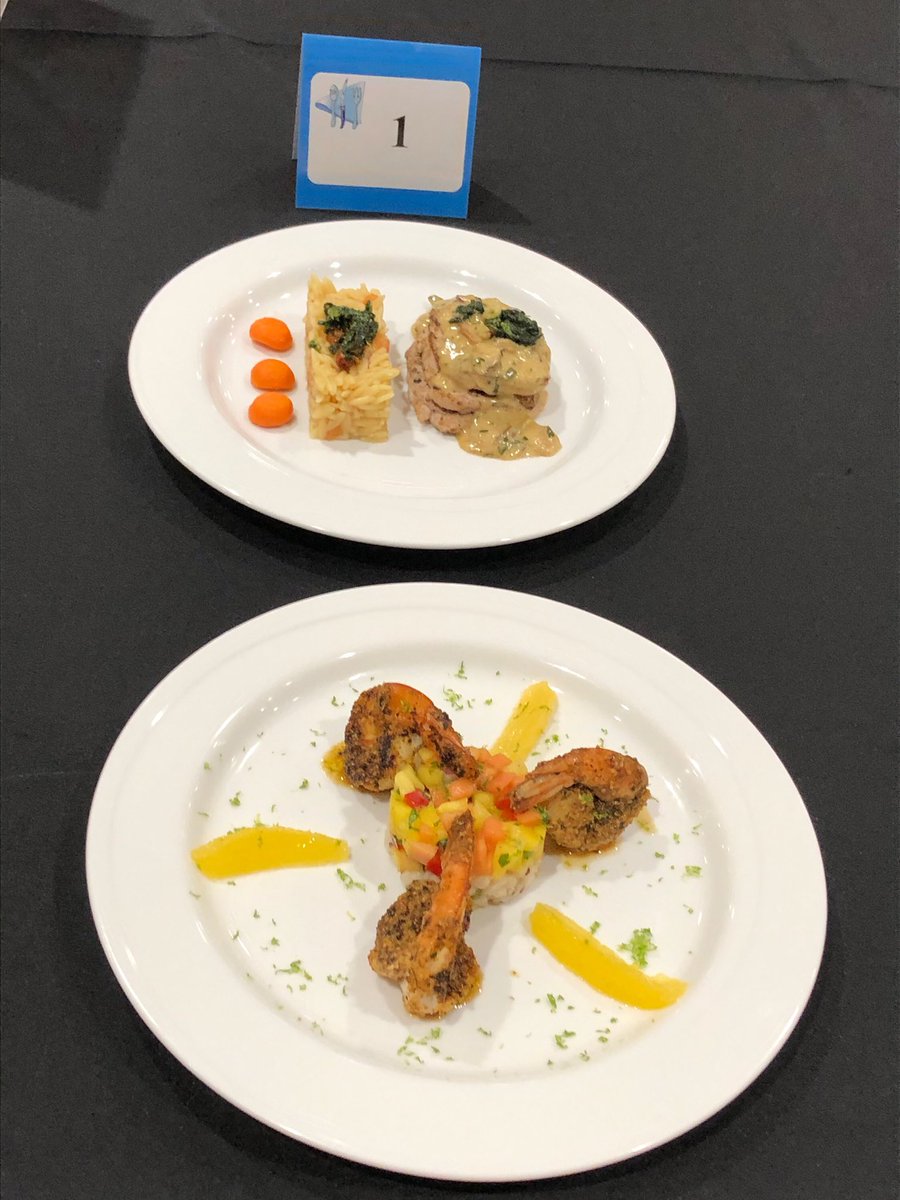JacobsonCulinar's tweet photo. Good Morning,

Please congratulate our JCAA Culinary teams for placing in all three categories at the Pinellas County Culinary Competition in Largo on Thursday November 13.

Gourmet Meal - 2nd Place winner

Alex Hunt
Jake Cianci
Connor Foster
Reiley Mills https://t.co/Q0lFQNucpp