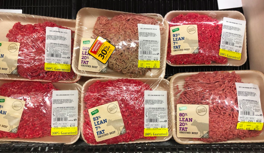 ilyamov's tweet photo. #Grocers will simply wait till the last day, slap on a discount sticker on an item that looks like the gray colored one in the pic., &amp; think the consumer will buy it?! In the end, they simply throw the food away! Time to incorporate #Wasteless solution: https://t.co/c2qcXjsKSm https://t.co/EBGjFiNhUl