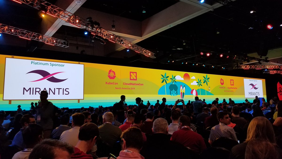 #Kubecon19 #kubecon2019 #KubeCon about start!