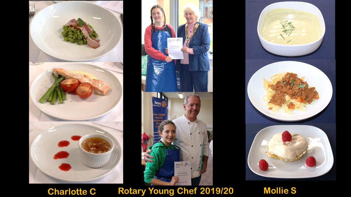 Charlotte and Molly created stunning three course meals for the Rotary Young Chef competition this weekend. The professional chef judges were so impressed with their skills - so much so, they have been offered work experience. Well done team St Gabriel's!