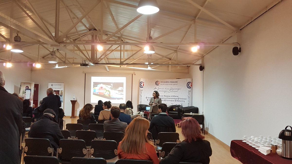 La #RSE, c'est quoi ? Nous en parlerons dans quelques instants...à la conférence ce soir à la CCIAF. 
#networkingconference #Alger #entreprises #échange #bonnespratiques