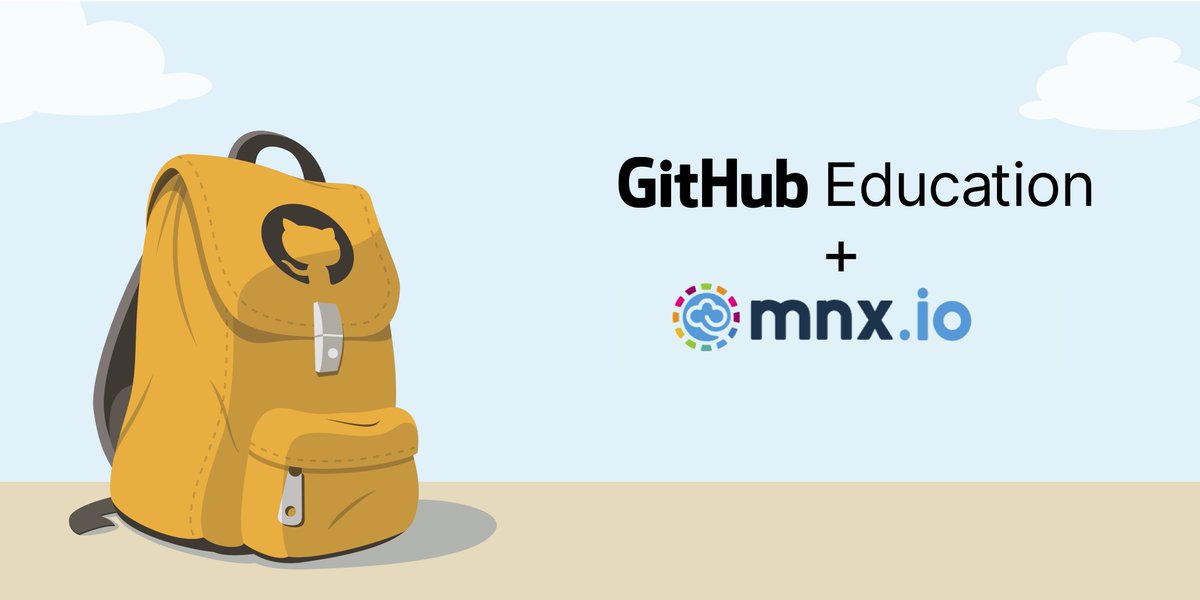 GitHubEducation's tweet image. Where are you going to put that thing you&apos;re developing outside of school? 👀☁️ How about @MNXio managed cloud hosting for developers? 💻 Get free $150 in cloud hosting credits, valid for one year with the @GitHub Student Developer Pack! education.github.com/pack #GitHubPack