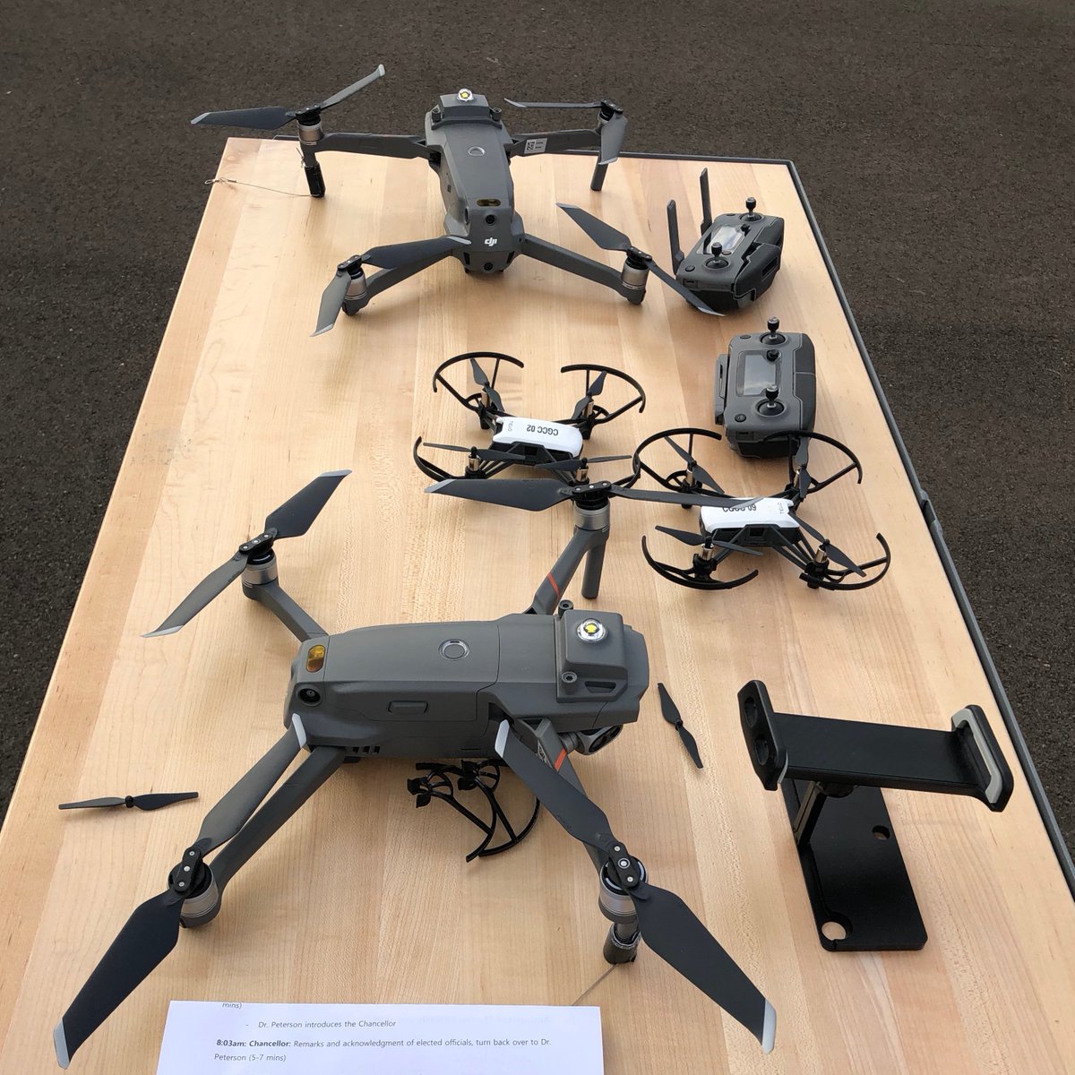MariaHMarinick's tweet photo. Each day, the UAS industry continues to experience rapid growth. As one of the few community colleges to offer UAS courses, @chandlergilbert works to empower students interested in drone technology while educating and advancing Arizona's future workforce. https://t.co/b2sPBGq0C2 https://t.co/nSLSQ5YD1f
