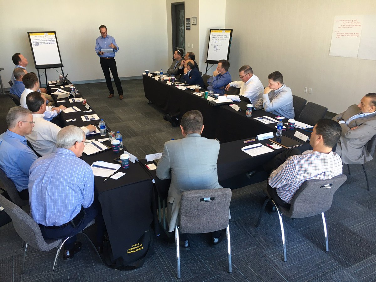 ACECOKLAHOMA's tweet photo. @ACECOKLAHOMA @OKDOT @OKTurnpike and Oklahoma @USDOTFHWA meeting to update Partnering Agreement and plan for the future. #engineeringoklahomasfuture https://t.co/WJxcU9kJ3B