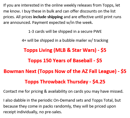 CardboardStats's tweet image. New #150YearsofBaseball cards released today!

#112 Pete Alonso, Mets, Records &amp;amp; Award Winners
#113 Roberto Clemente, Pirates, Historic Moments
#114 David Justice, Braves, Rookie Campaigns