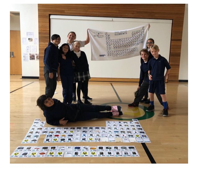 Periodic table of elements #Montessori in #Oakville