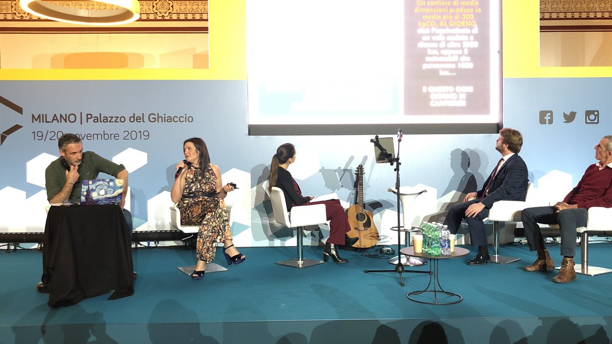 Si possono tagliare emissioni Co2 anche in cantiere. Così <a href="/Stoppia/">Elena Stoppioni</a> di <a href="/STPonlus/">SaveThePlanetAPS</a> a “Aspettando #Fidec2019”