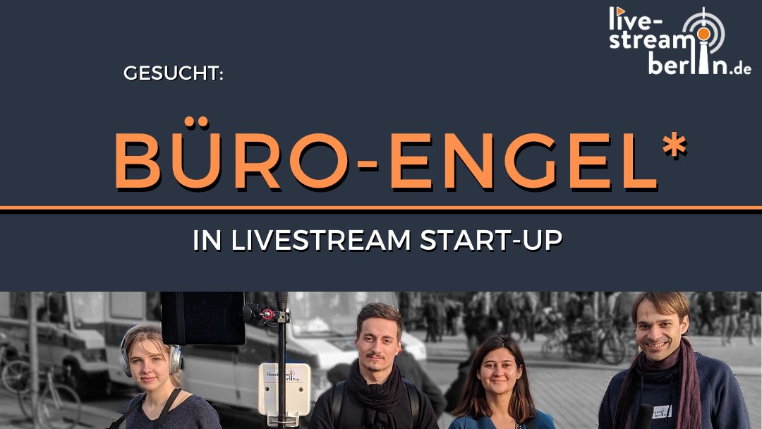easylivestream's tweet photo. Wir suchen ein neues Teammitglied! Hier in #Berlin. Wir machen Dinge mit Medien, haben Humor und suchen jemand der ein wenig Ordnung ins Chaos bringen mag. 

Infos hier: https://t.co/9rdSe6eaC0 

Gerne an Freunde weiterleiten und retweeten ! Danke 😍 https://t.co/GKj4RZ1Gak