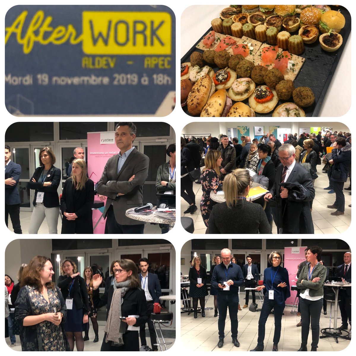 M_Sallemb's tweet photo. C’est parti pour le 2ème Afterwork  Angevins  avec  @ApecPDL et @Angers_ALDEV. #cadres Superbe pitch des entreprises présentes, ça recrute à Angers !  #cadres à vous de jouer ✅ https://t.co/lVP4rVgrS3