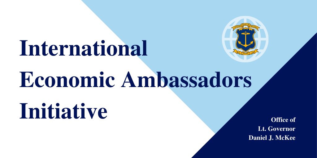 GovDanMcKee's tweet photo. My team’s job is to equip ambassadors with the materials and authority to highlight RI in a positive and meaningful way. The ambassador’s job is to deliver that message to people who we, as a state, may otherwise never have reached.

💻Learn more &amp; apply: https://t.co/qb6blYtmf1 https://t.co/dZv5XAYDrm