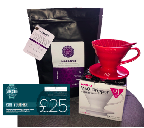 ❗COMPETITION❗

Win a Coffee Dripper, a bag of coffee AND a £25 voucher to spend on a coffee course! ☕

To enter follow our page on Facebook, Twitter or Instagram and click this link to answer three questions: scottishbaristaacademy.com/coffee-competi…

#competition #coffee #win #giveaway