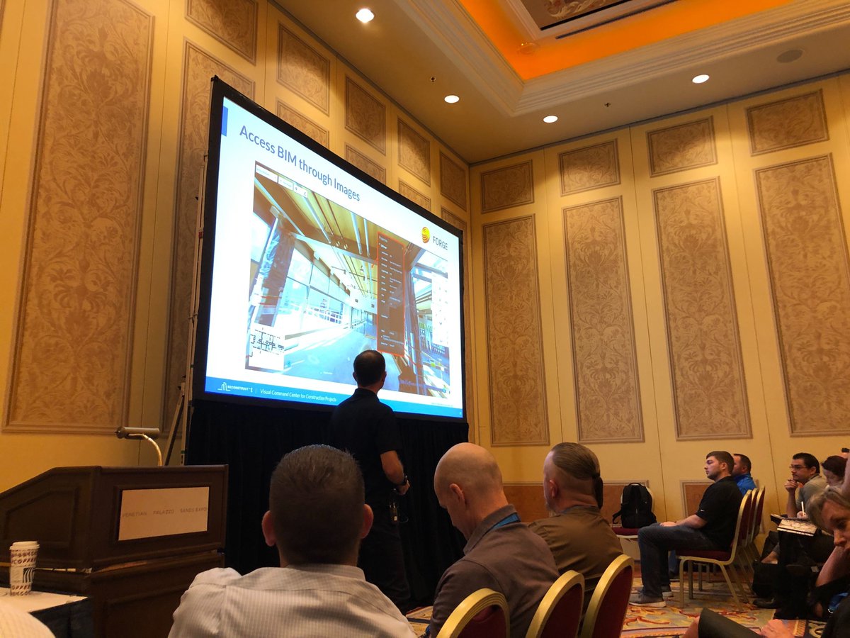reconstructinc's tweet photo. Fantastic session today with @nicgarnold on "Implementing #IntegratedPlatforms" at #AU2019! Congrats to Nic and his co-presenters! #integration #partnership #autodesk #bim360 #reconstruct #lasvegas https://t.co/jpo8yXmGCY