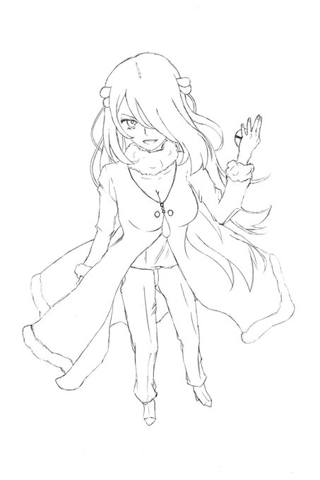 シロナのtwitterイラスト検索結果 古い順