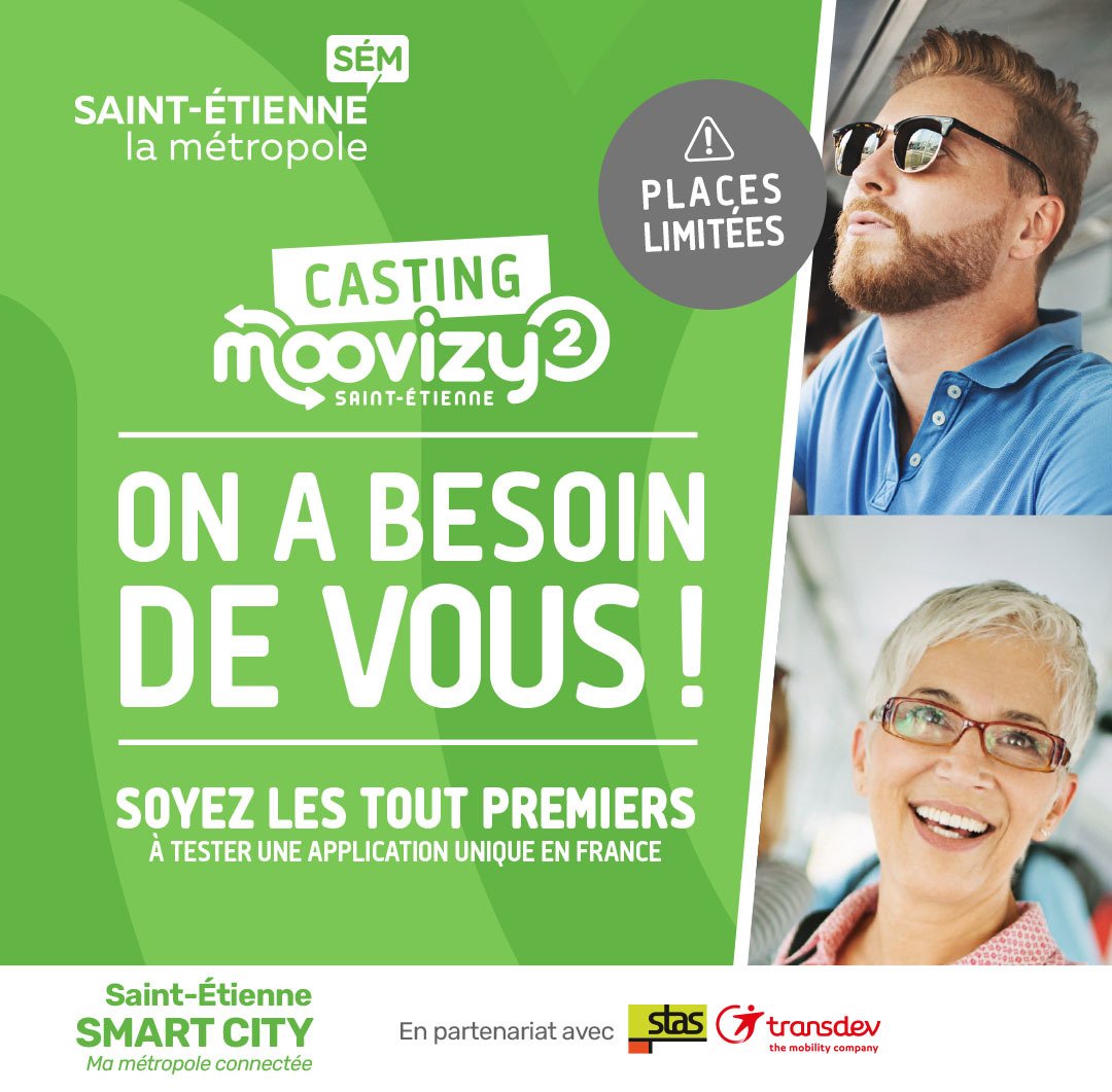 RentreeTP's tweet photo. Le lauréat de la meilleure campagne de communication dans la catégorie Information sur le réseau et services aux voyageurs est @SteMetropole et STAS-Transdev pour leur casting et campagne de l’application MaaS «Moovisy 2» #JTP2019 https://t.co/xbvdwXiSam