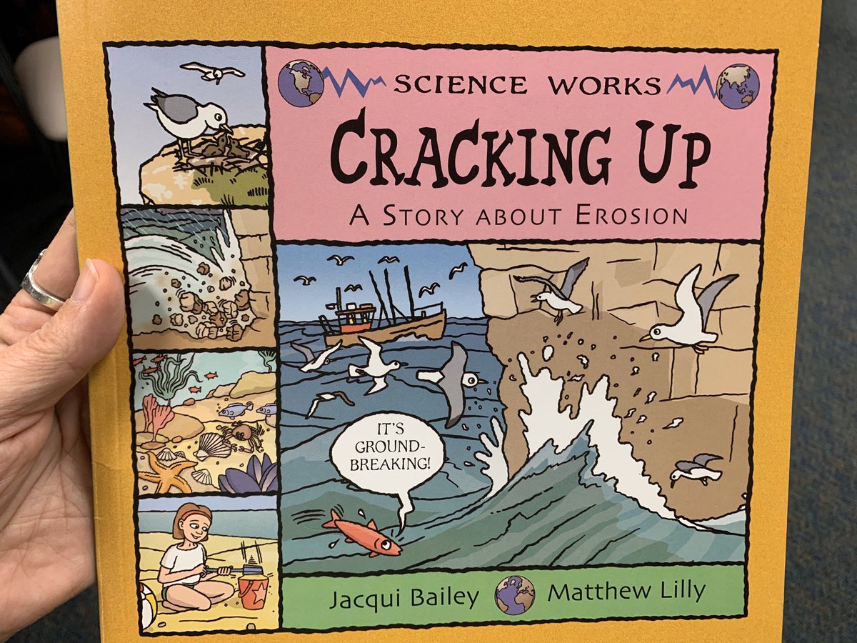 ChristyHuse's tweet photo. Today’s #StorytimeWithMsWilliams was about erosion @twehowl #twehowl #sciencereadalouds #readinginscience https://t.co/d5WepL8fCS