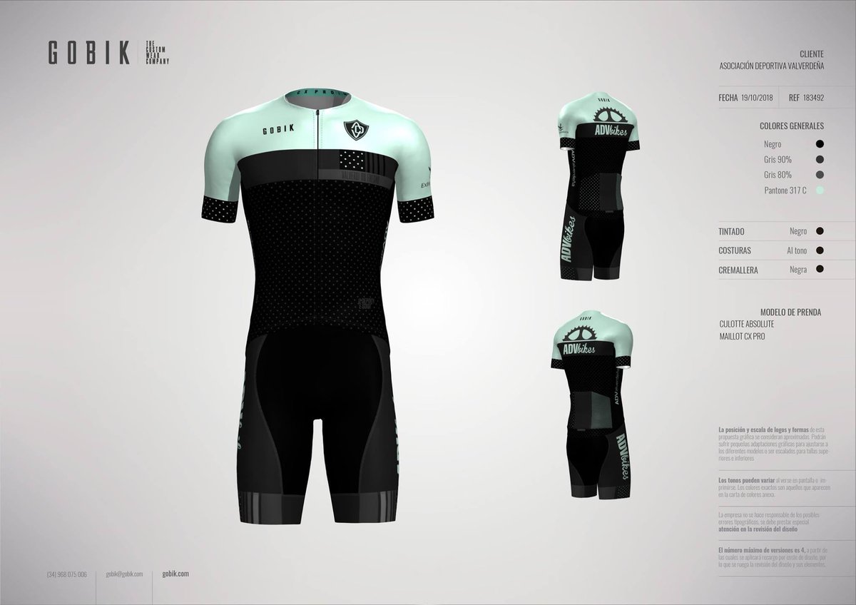 ¡Hola Bikers!

Volvemos a realizar un nuevo pedido de nuestra equipación ciclista.

¿Estás interesad@?

Ponte en contacto con nosotros:
📲 626 820 519

#ADVbikes