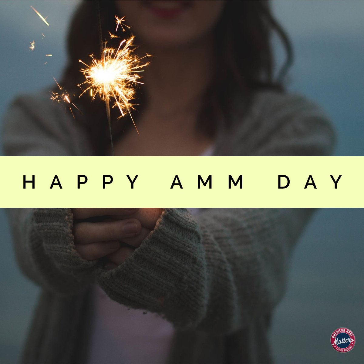 USMadeMatters's tweet photo. It’s #AMMDay! Make sure you check the labels and buy at least one #MadeinUSA product today! https://t.co/ojmFmvhyEJ