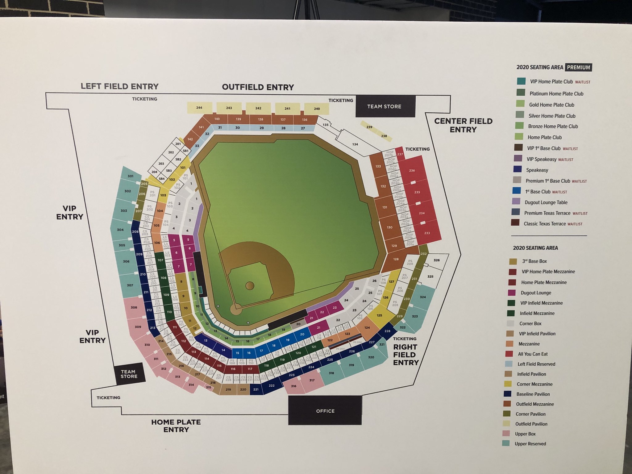 Evan Grant on X: The seating chart for Globe Life Field   / X