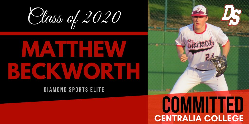 Congratulations to <a href="/DsElite18/">DSElite18</a> @Matthewbeck24 on his commitment to <a href="/Centralia_BSB/">Centralia College Baseball</a>. #ClassOf2020