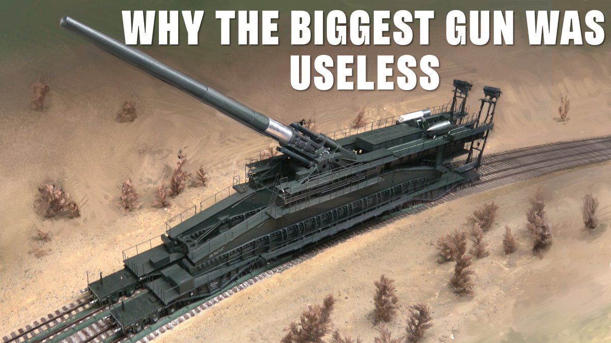 Schwerer Gustav - The Greatest, And Most Useless Gun Ever Put Into